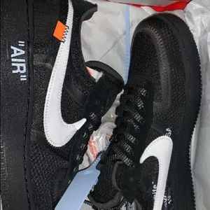 Nike Off White Air Force (Black)
